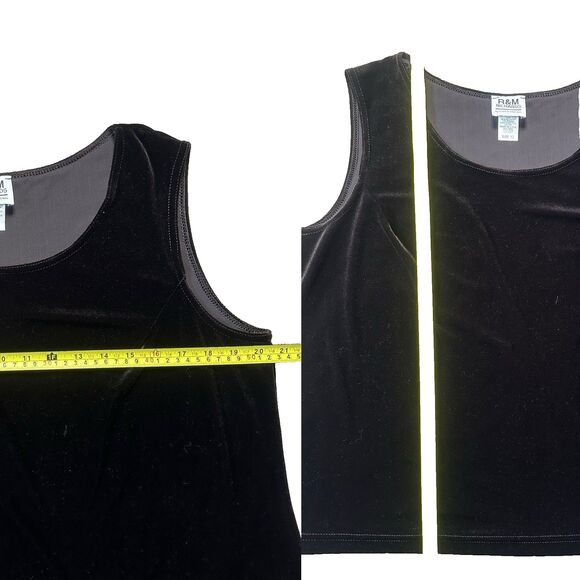 R&M Richards by Karen Wong 2 Piece Set Top & Pants Women's 12 Brown Loungewear - Picture 5 of 8